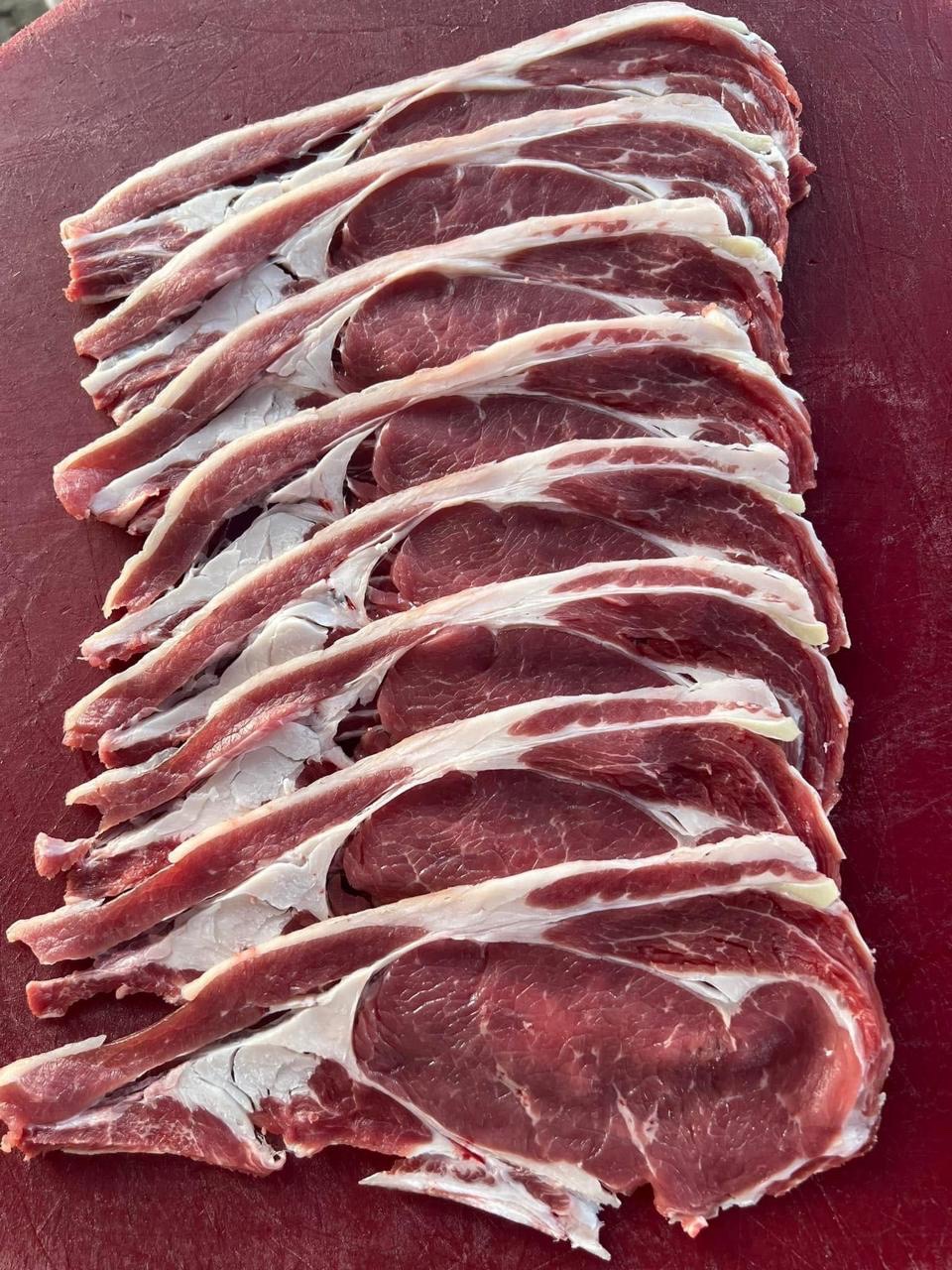 Costillares acomodados